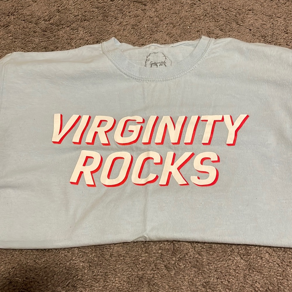 Virginity rocks tee
